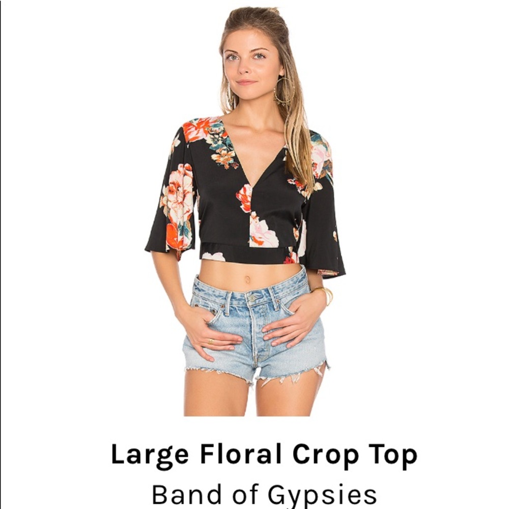Band of Gypsies floral top